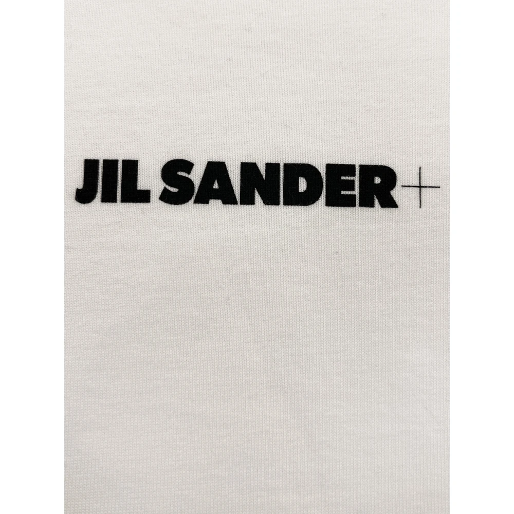 Jil Sander Exclusief katoenen T-shirt uit de + collectie White Heren
