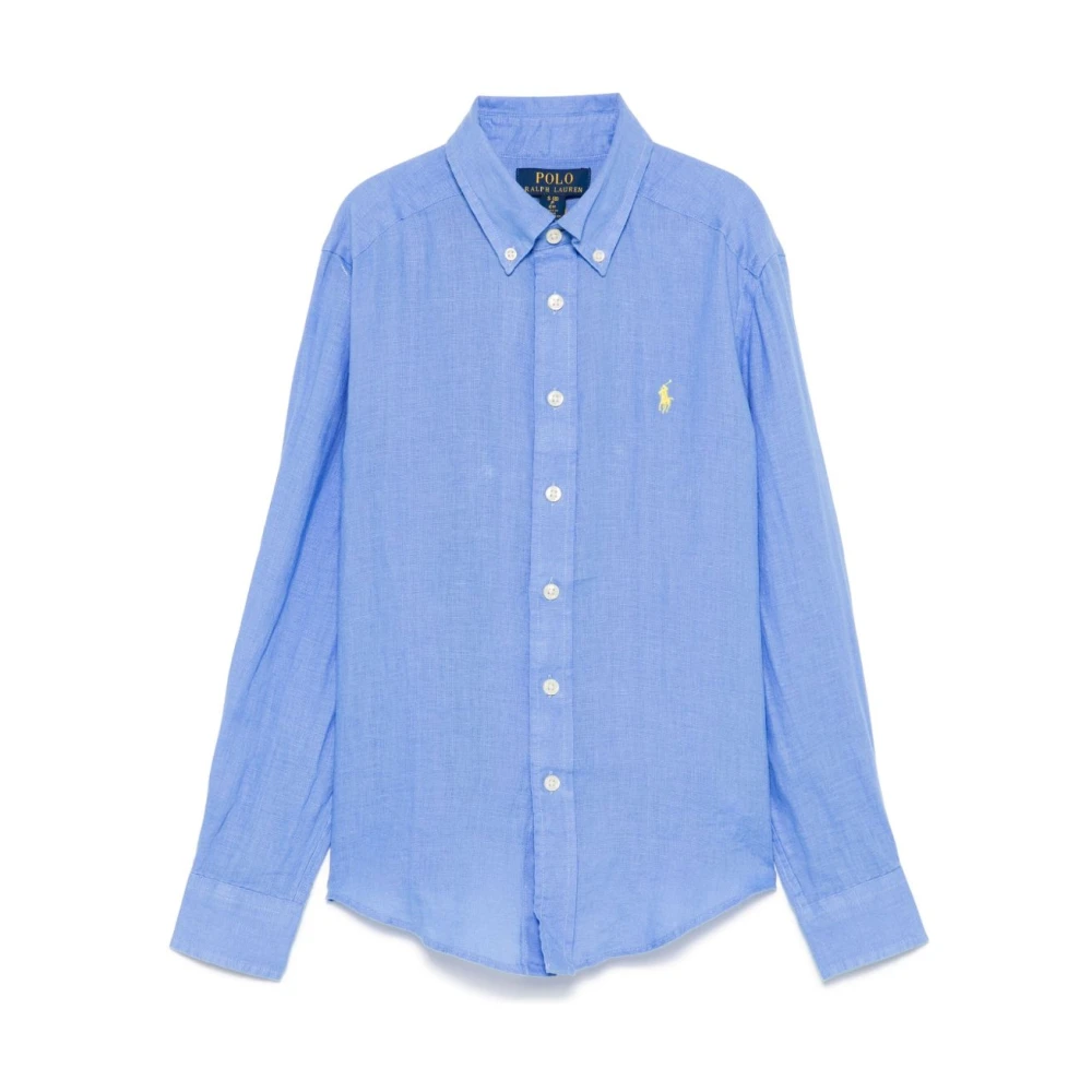 Polo Ralph Lauren Blå Skjort Kollektion Blue, Herr