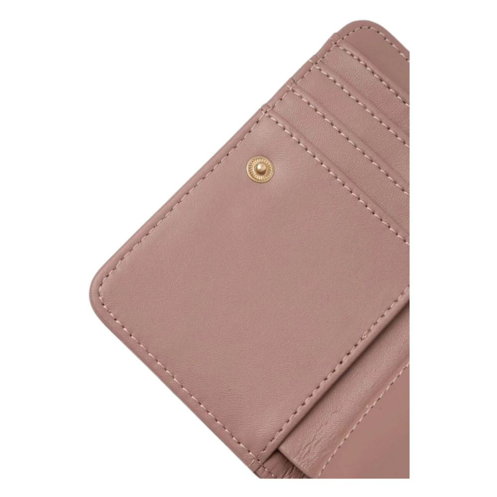 Twinset Roze Portemonnee met Drukknoopsluiting Pink Dames