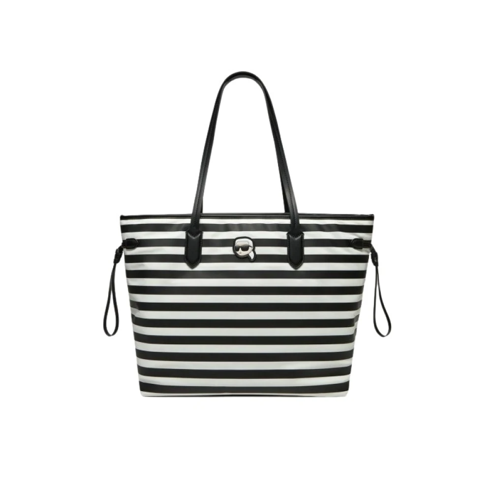 Karl Lagerfeld Multicolor Ikon Nylon Tote Bag - Female - Shopping Bags - One Size - Bags