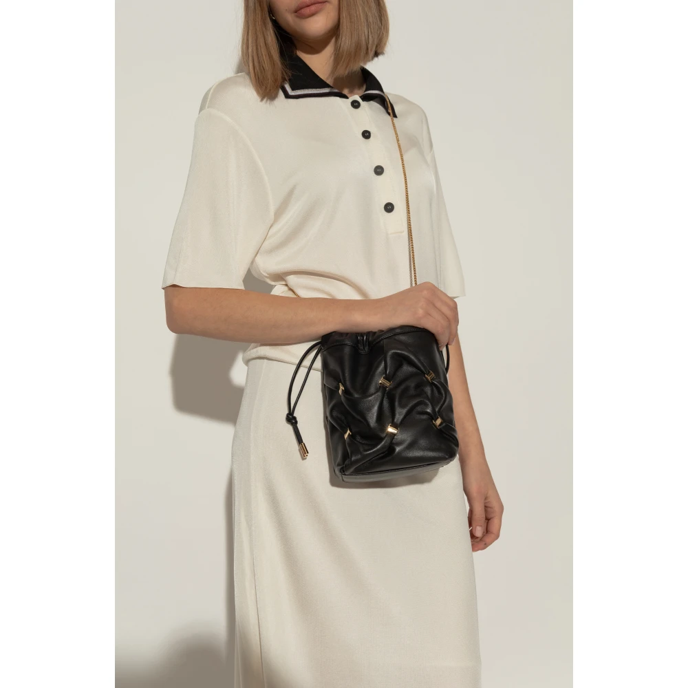 Salvatore Ferragamo Emmer schoudertas Black Dames