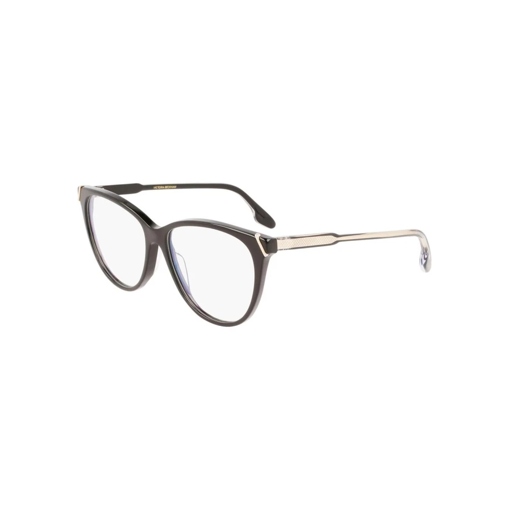 Victoria Beckham Women's Black Glasses, One Size, Acetate Glasses Frame