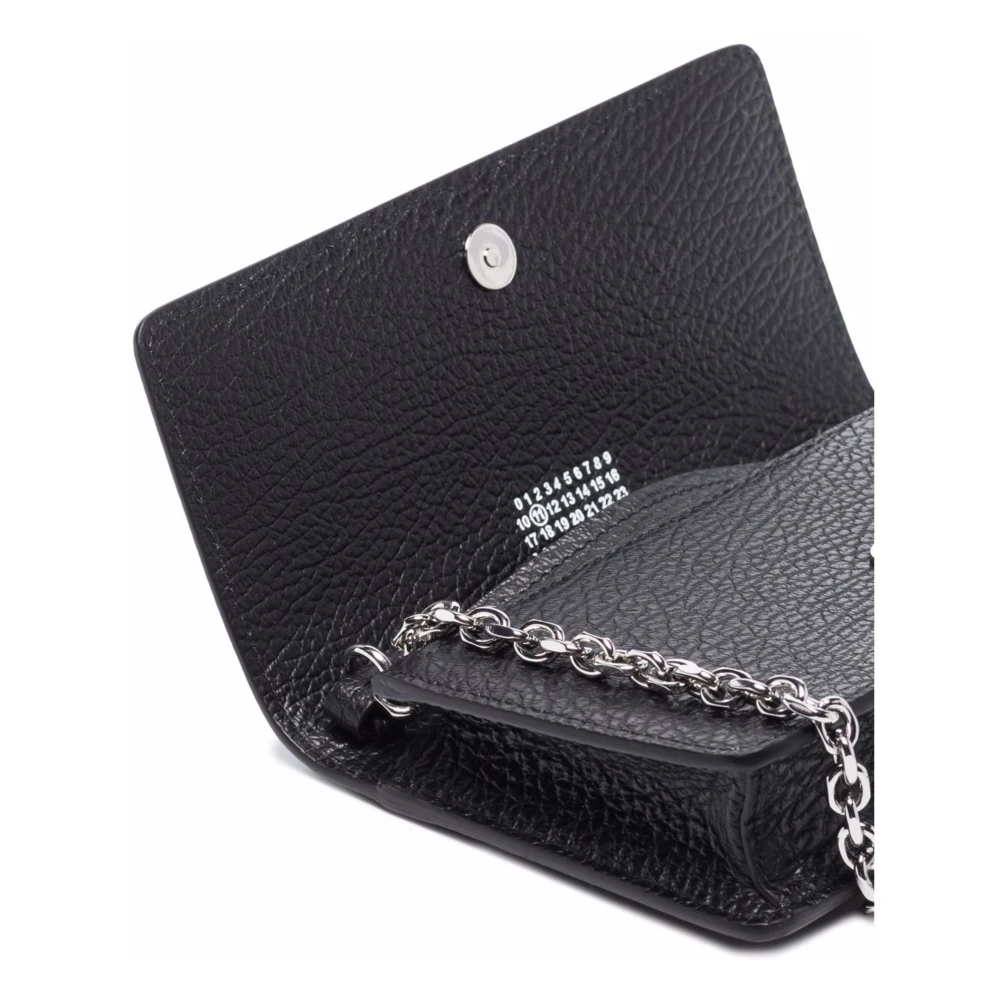 Maison Margiela Stijlvolle Kettingportemonnee Black Dames
