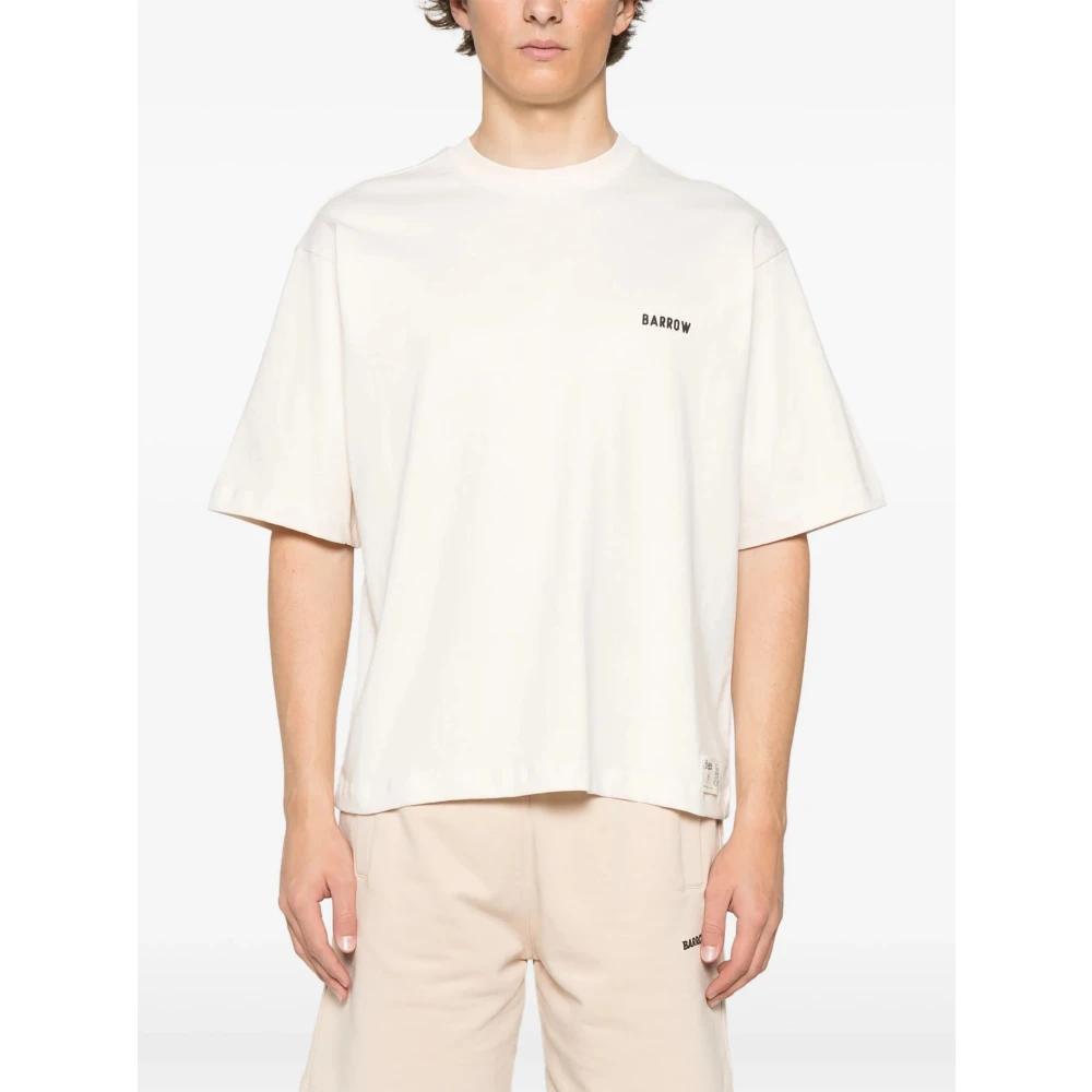 Barrow Stijlvolle T-shirts en Polos White Heren
