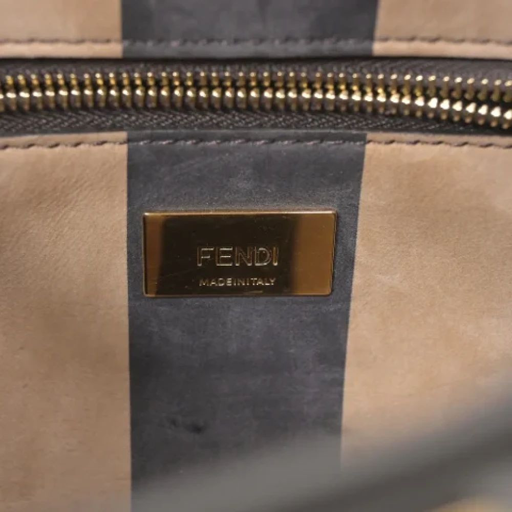 Fendi Vintage Pre-owned Leather fendi-bags Black Dames