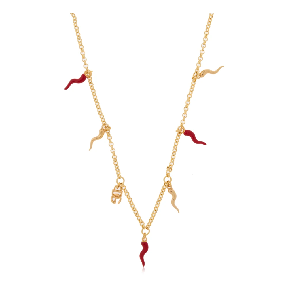 Dolce & Gabbana Donna Giallo - Collana Con Pendenti - Accessories - One Size
