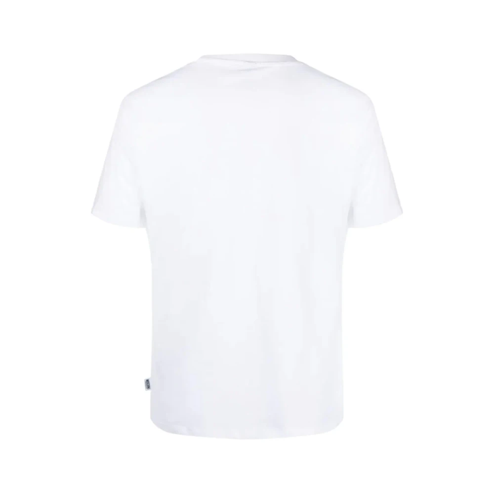 Moschino Witte Teddy T-shirt White Heren