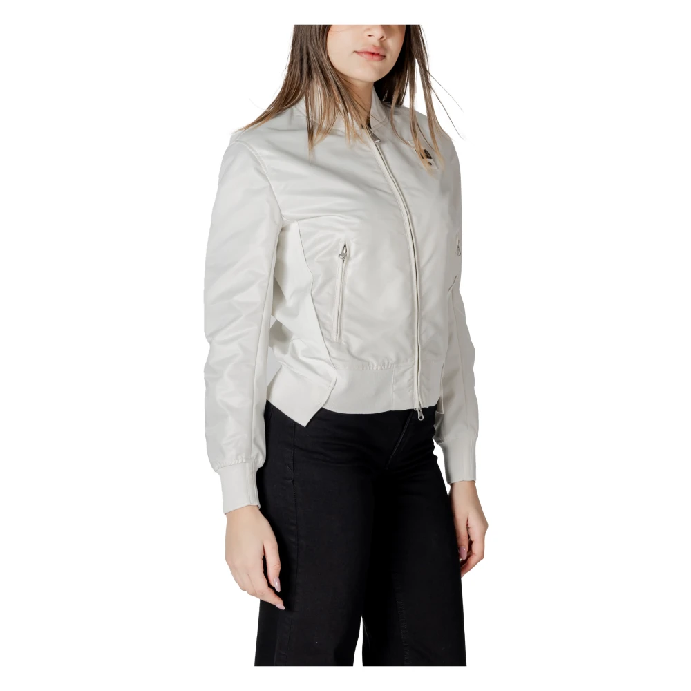 Blauer Lente Zomer Dames Jassen Collectie White Dames