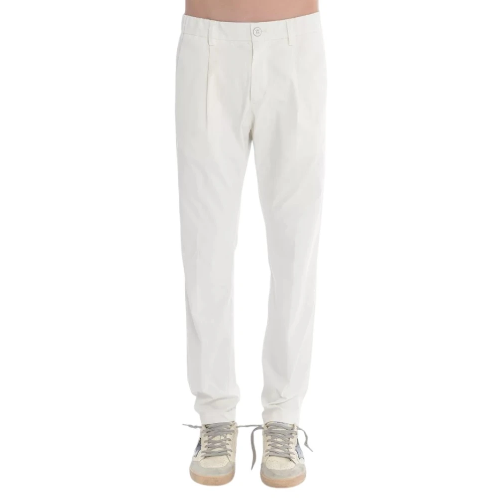 Herno - Trousers > Chinos - White - Herno - Modalova