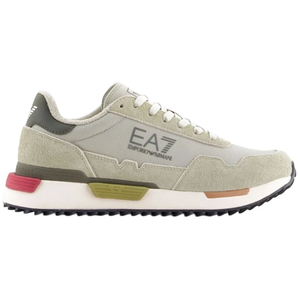 Emporio Armani Ea7 Hombre Verde Zapatos, Talla: 42 2/3 Eu