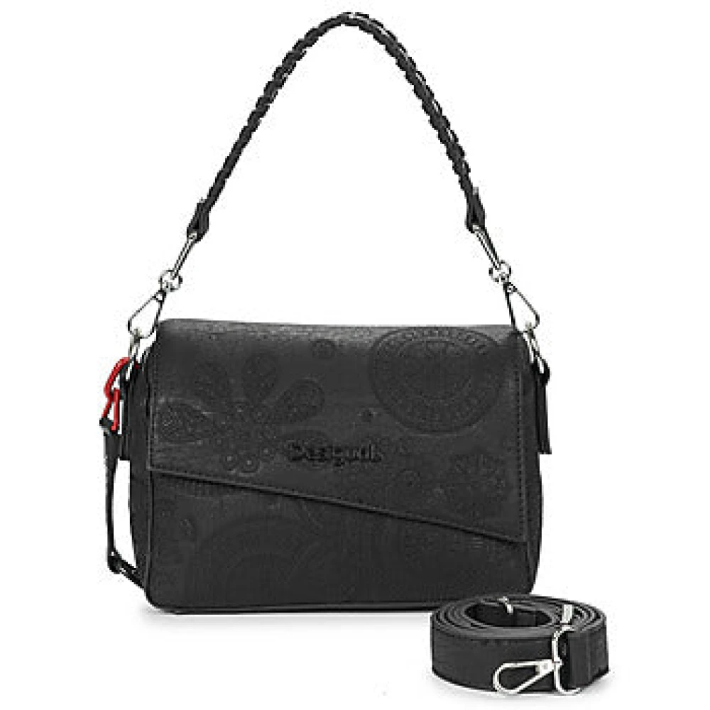 Desigual Stijlvolle Schoudertas Zwart Mini Black Dames