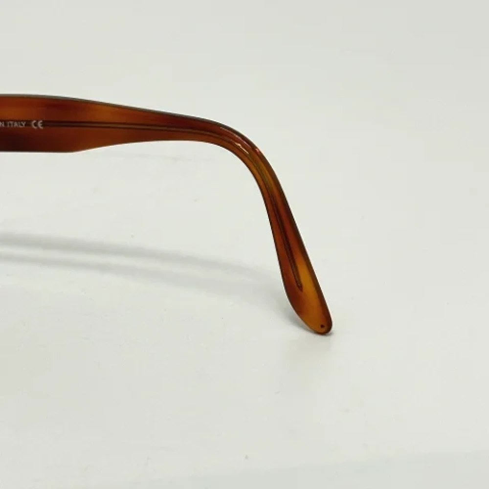 Chanel Vintage Pre-owned Fabric sunglasses Brown Dames
