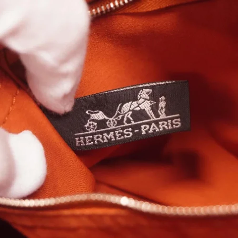 Hermès Vintage Pre-owned Fabric totes Orange Dames