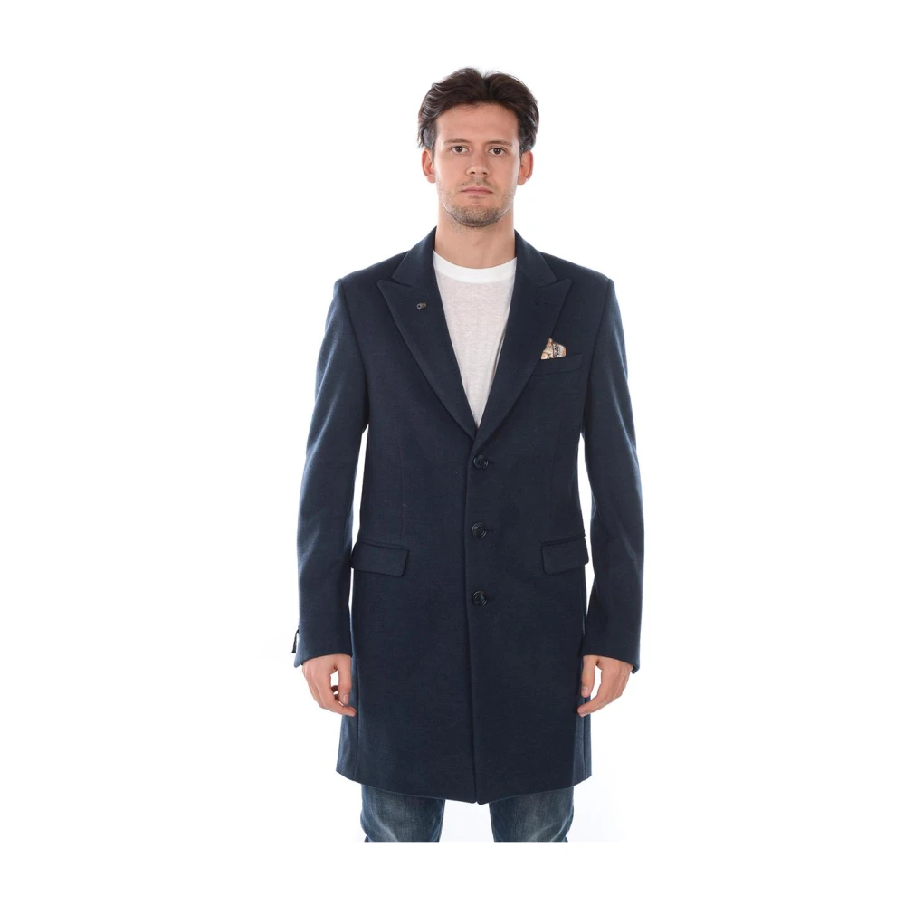 Coats > Single-Breasted Coats - - Daniele Alessandrini - Modalova