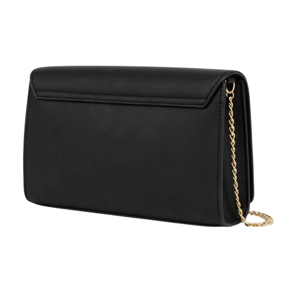 Moschino Zwarte Synthetische Dames Schoudertas Black Dames