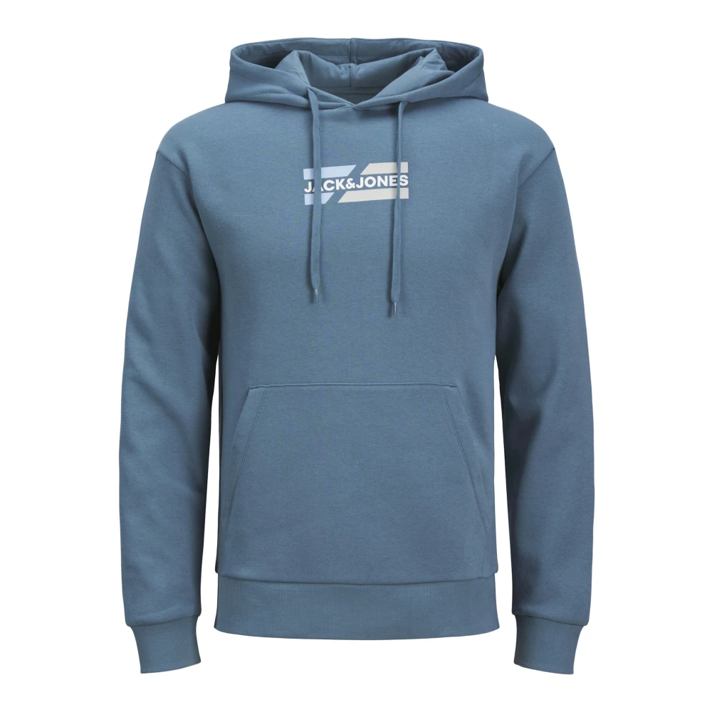 jack & jones Grafische hoodie met extra zachte binnenkant Blue Heren