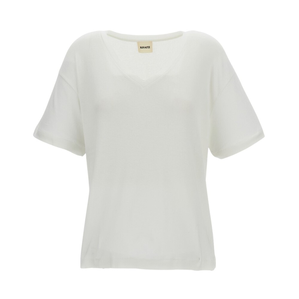 KHAITE シャツ XS Khaite Maeve Graphic Cotton T-Shirt | Saks Fifth Avenue