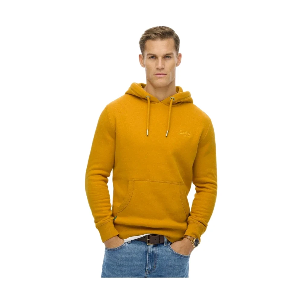 Joom Superdry Herren Orange Vintage Logo Hoodie 60% Cotton Cm - Bild 3