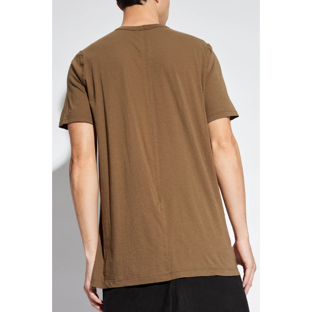 Rick Owens Level T-shirt Brown Heren