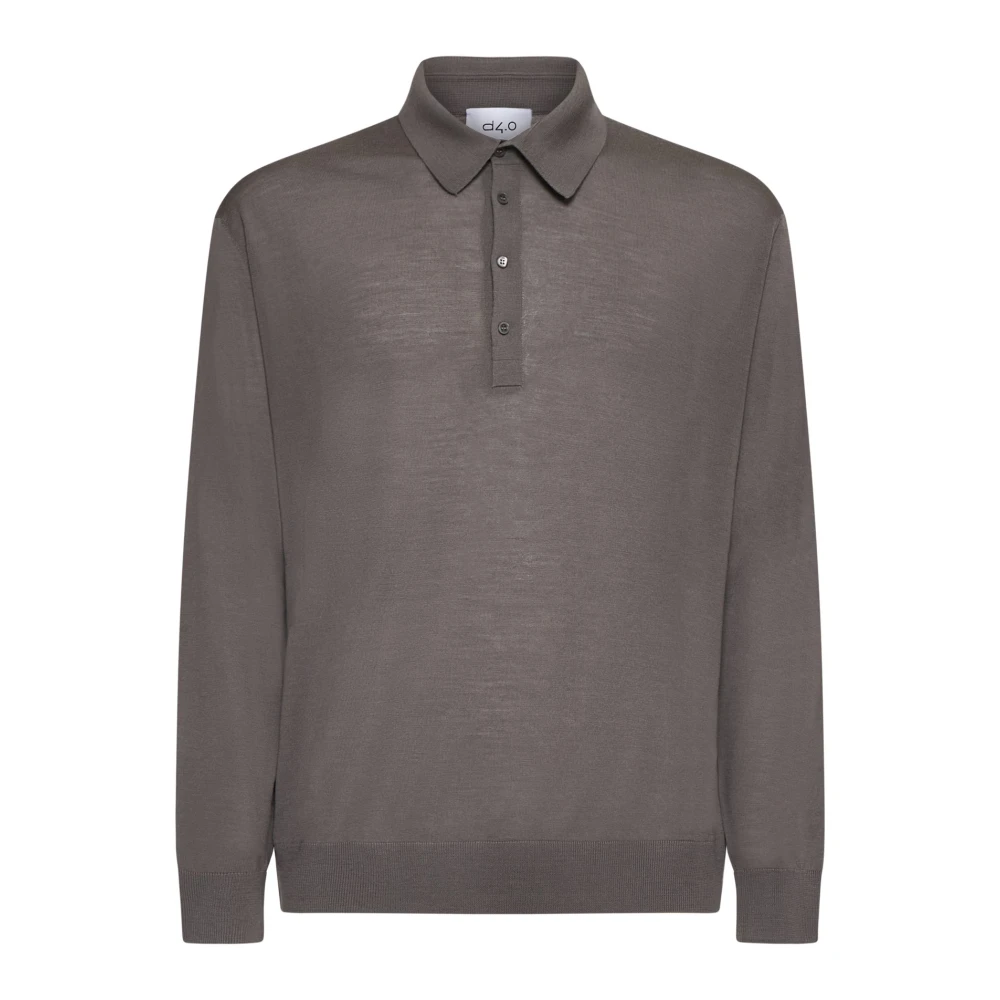 D4.0 Herr Brun Toppar 2XL, Pikétröja