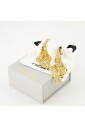 pixel-earrings-metallic-mesh-gold