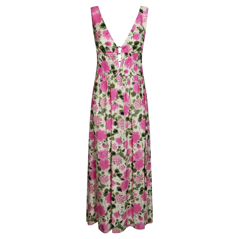 Liu Jo Vrouw Multicolor Kleedjes Dames, Veelkleurig, Xl, Abito Ts
