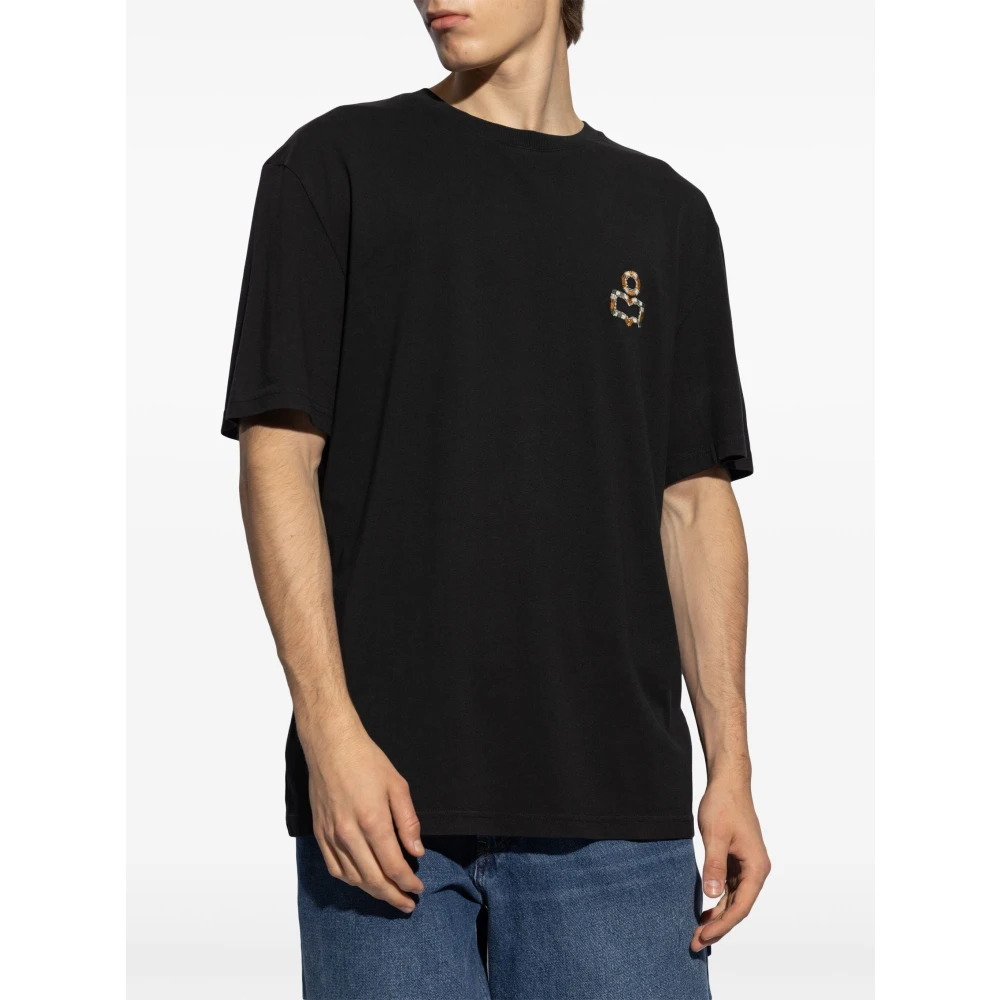 Isabel marant Zwarte T-shirts en Polos Hugo-Ga Black Heren