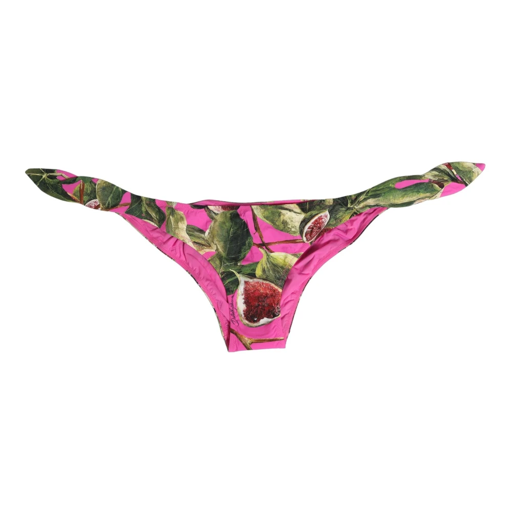 Dolce & Gabbana Multicolor Bikini Bottom - Female - Bikinis - M - Swimwear