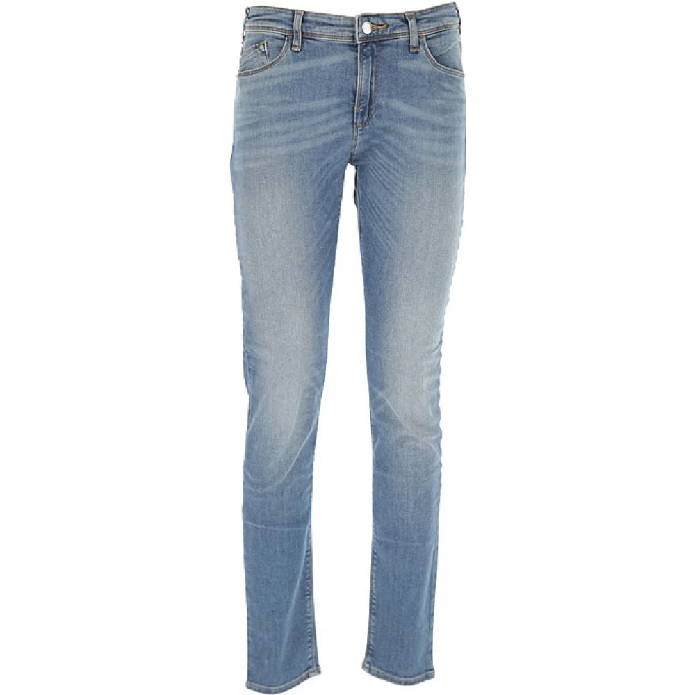 Emporio Armani Women's Blue Skinny Fit Jeans, W29, Slim Fit Jeans
