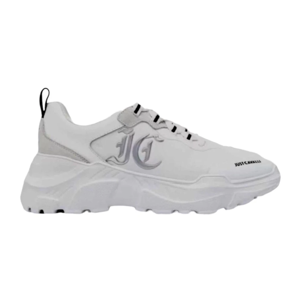 Just Cavalli Witte lage sneakers Heren Schoenen
