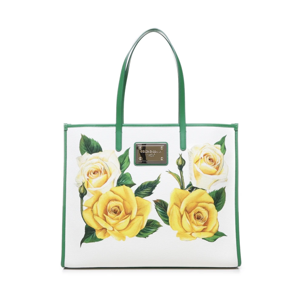 Dolce & Gabbana Tote Bags Yellow Dames