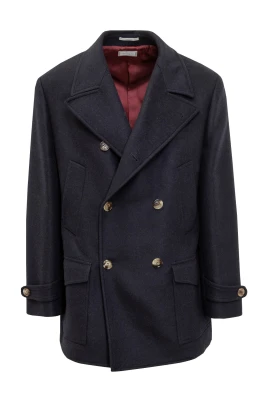 Double-Breasted Peacoat