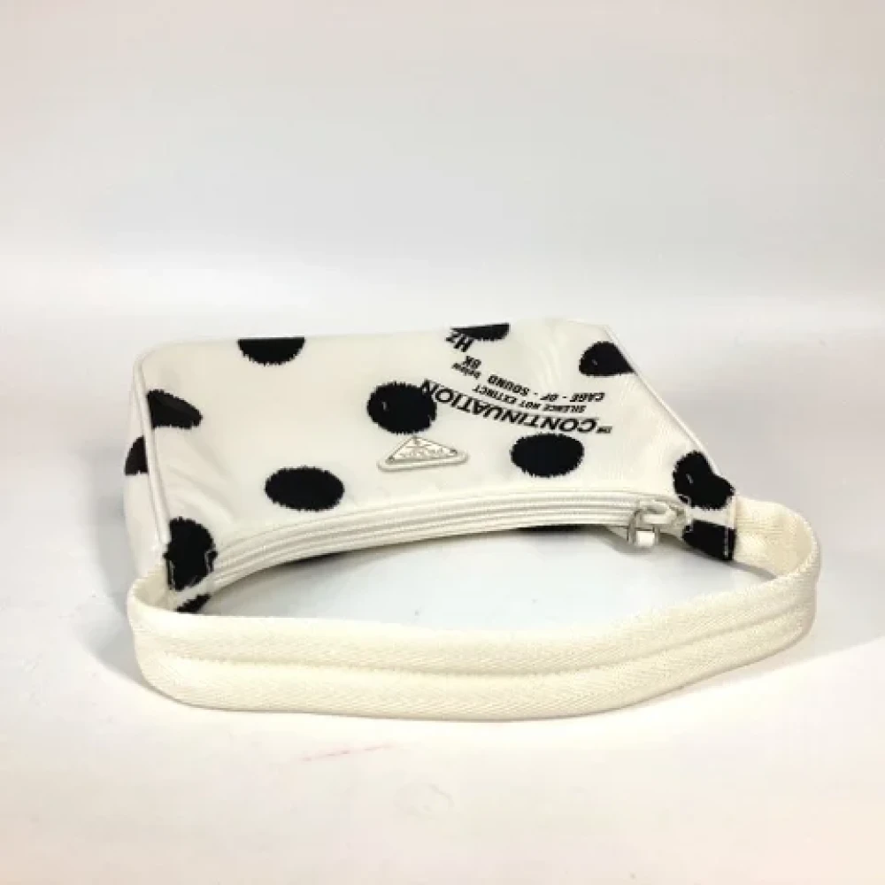 Prada Vintage Pre-owned Fabric prada-bags White Dames