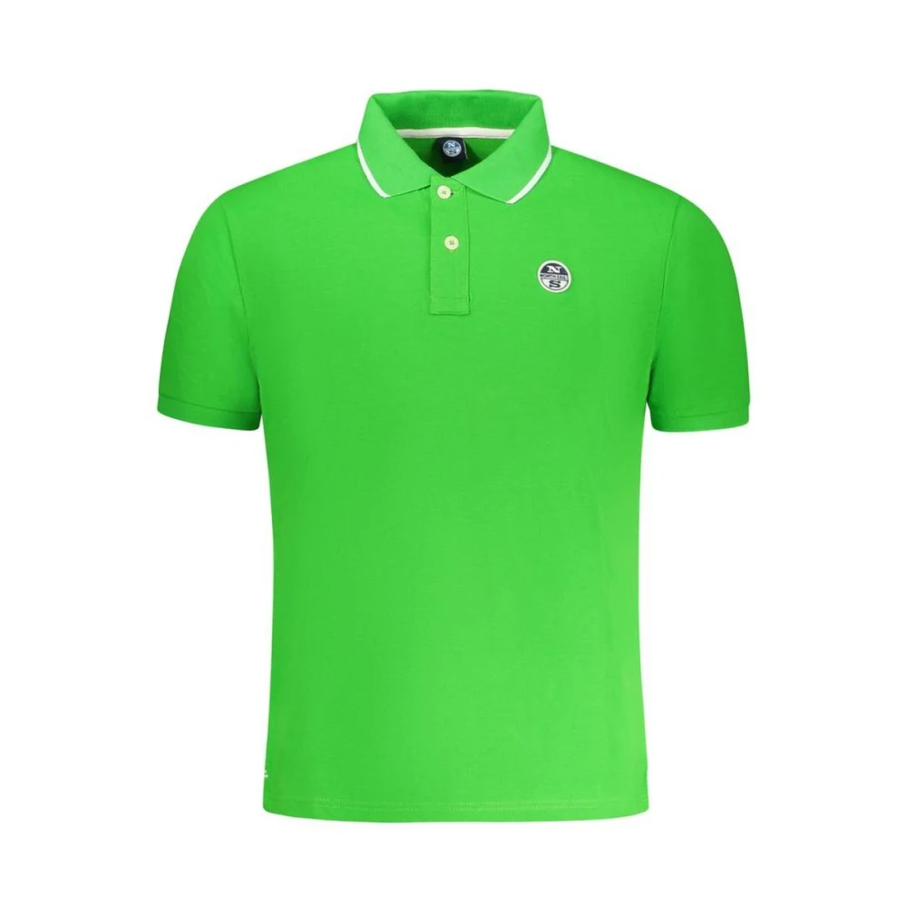 North Sails Hombre Verde Camisetas, Talla: M