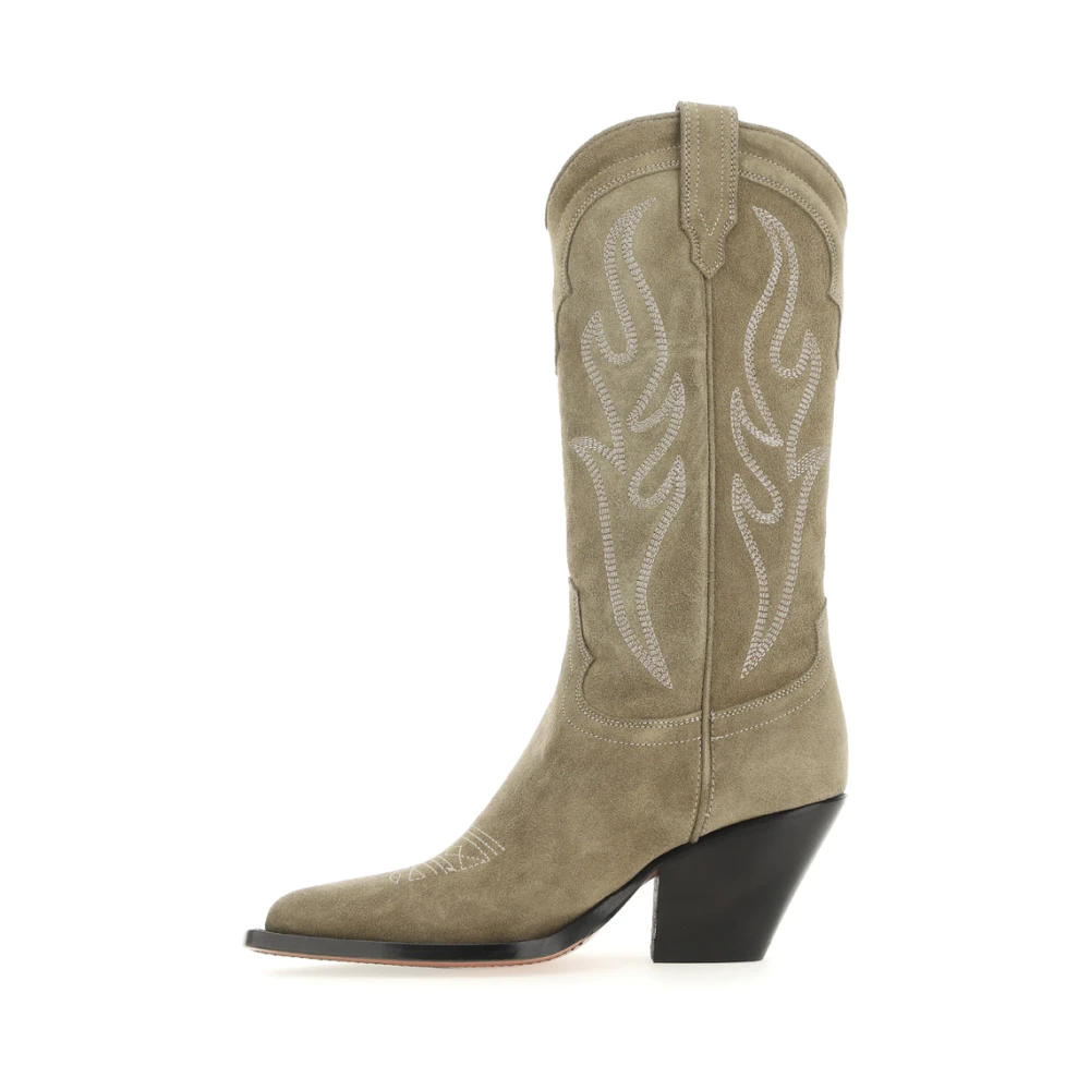 Sonora Cowboy Boots Green Dames