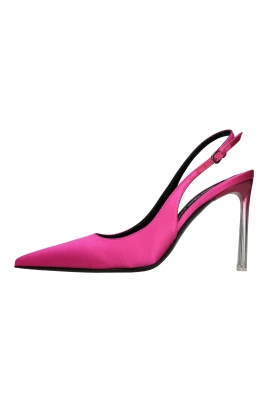 Satin Slingback Pump