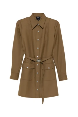 Belted Pocket Shirt