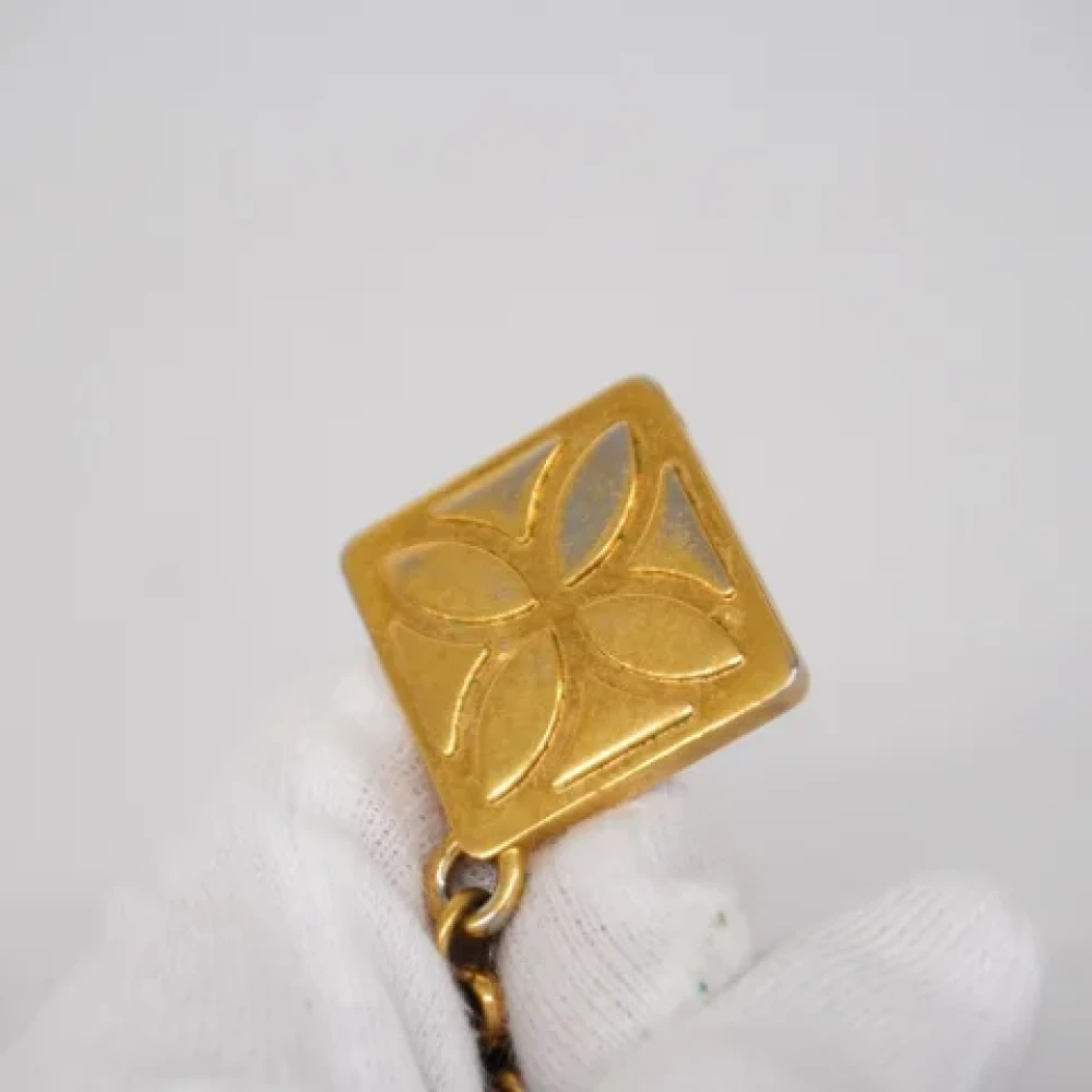 Louis Vuitton Vintage Pre-owned Metal key-holders Yellow Dames