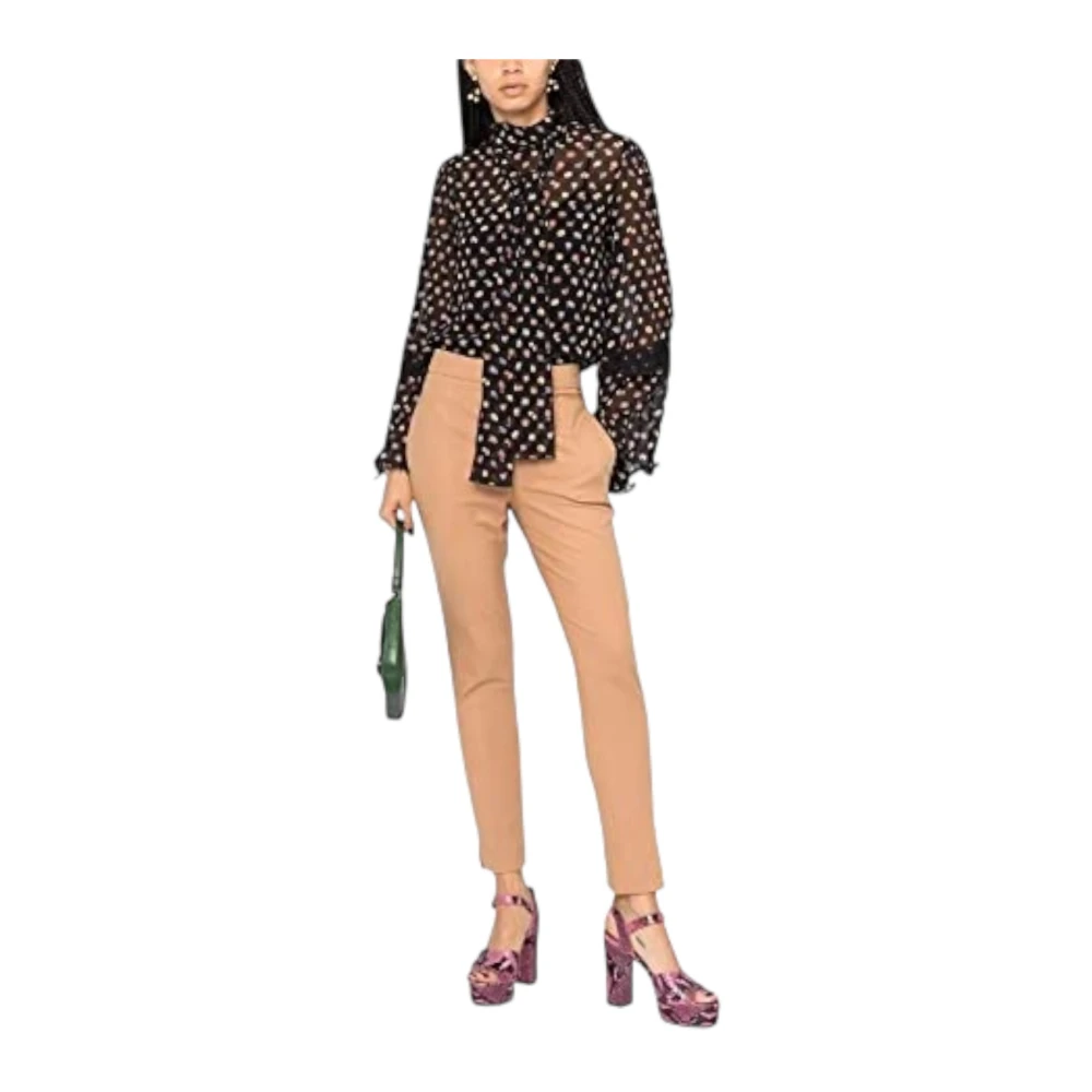 Twinset Broek Beige Dames