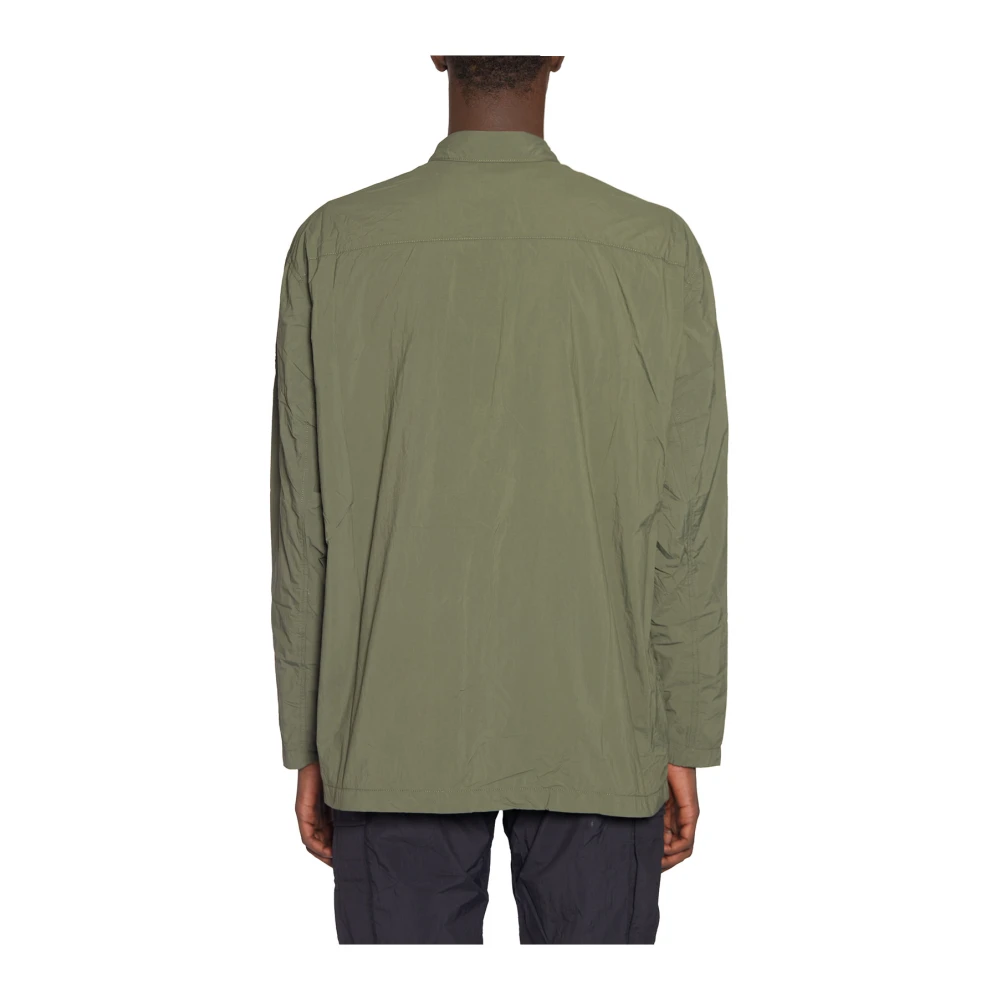Gramicci Nylon Utility Shirt Green Heren