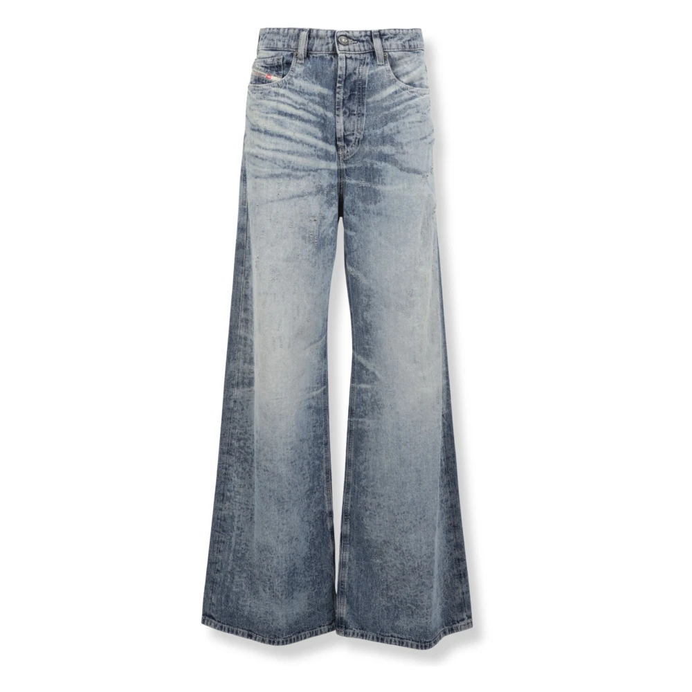 Diesel Women's Blue 1996 D-Sire Relaxed Jeans