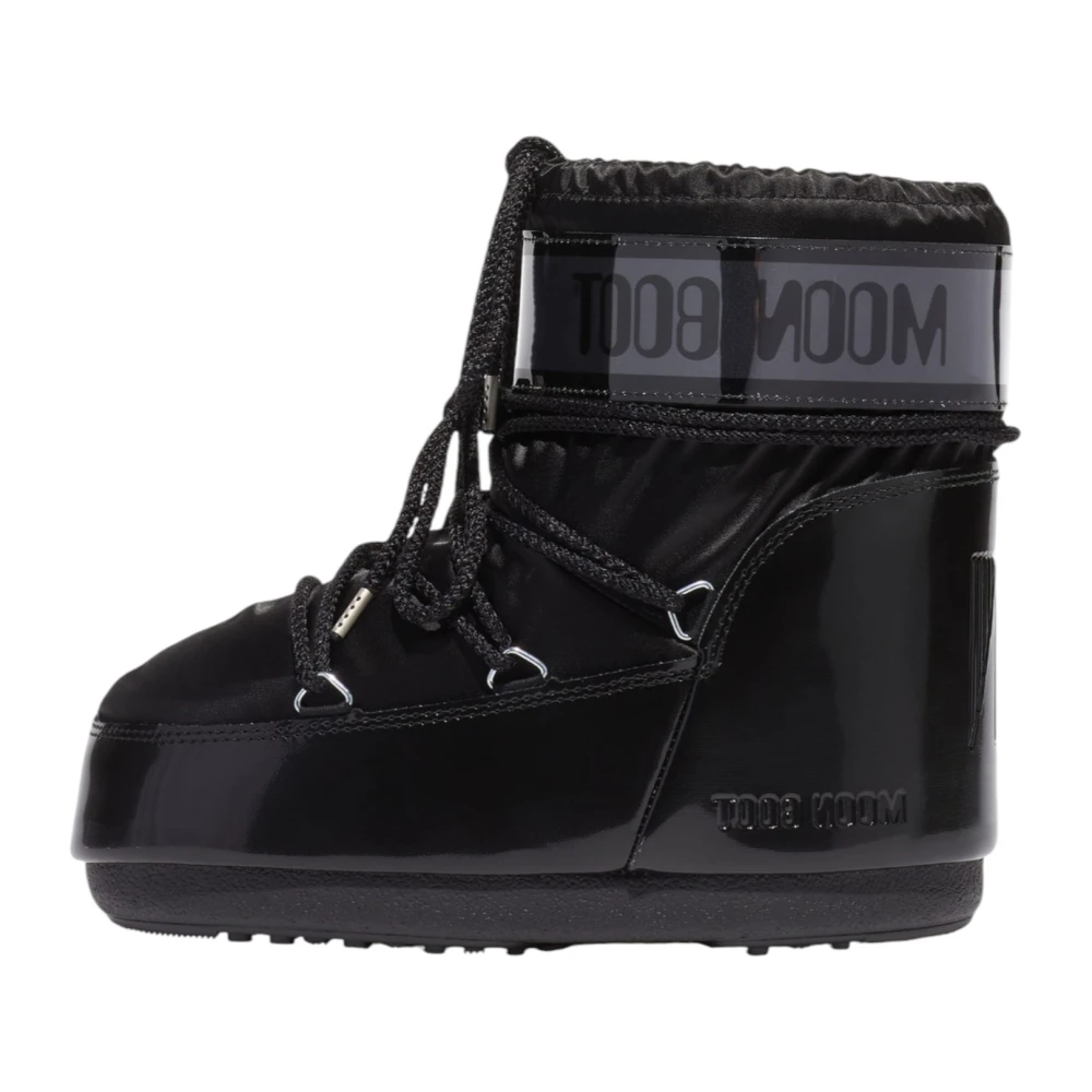 Moon Boot Unisex Nero Scarpe Icon Low Glance 36-38 - Immagine 5