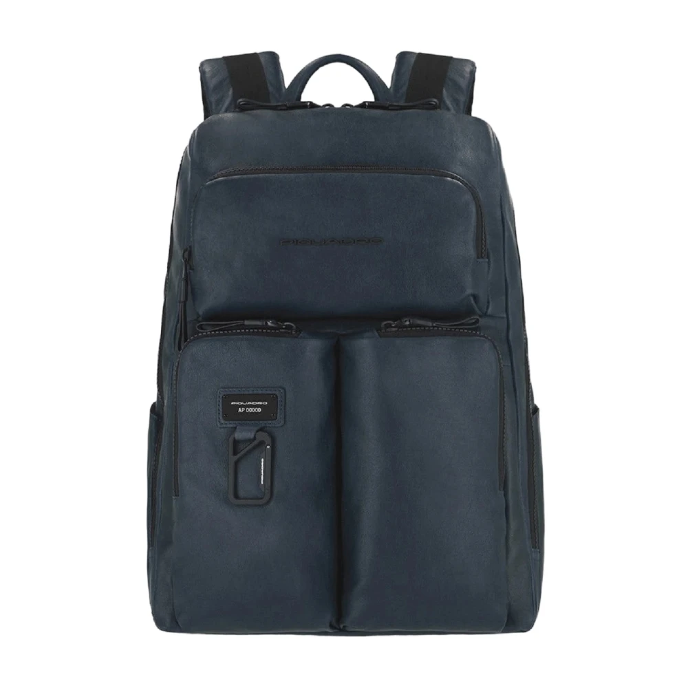 Piquadro Men's Blue Backpacks, One Size, Harper Backpack