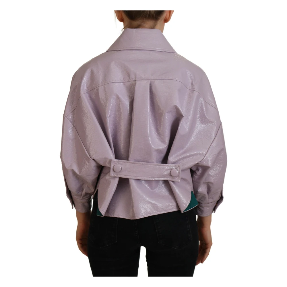 Dolce & Gabbana Light Jackets Purple Dames