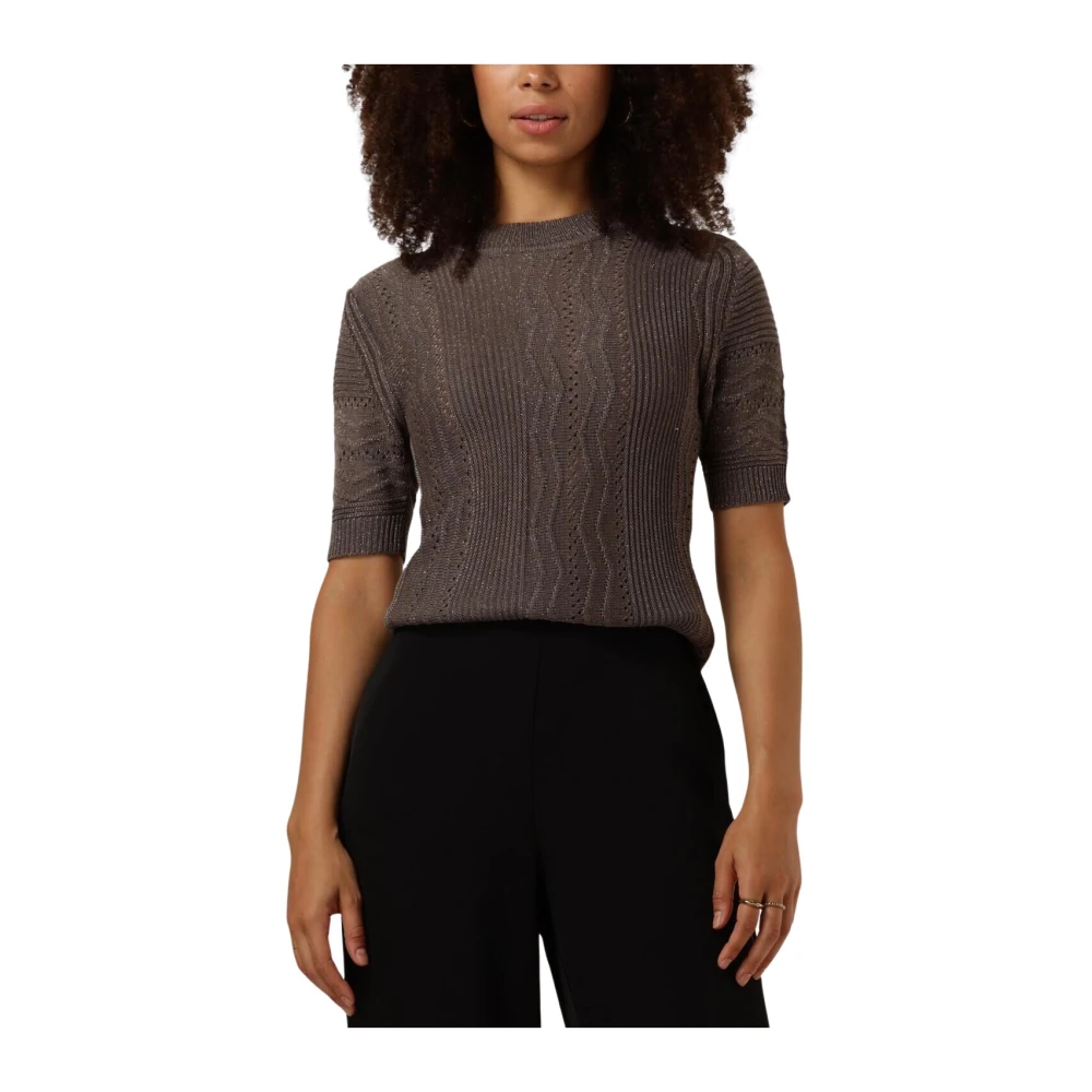 Object Groene Gebreide Pullover Top Green Dames