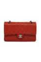 pre-owned-cuir-sacs-chanel