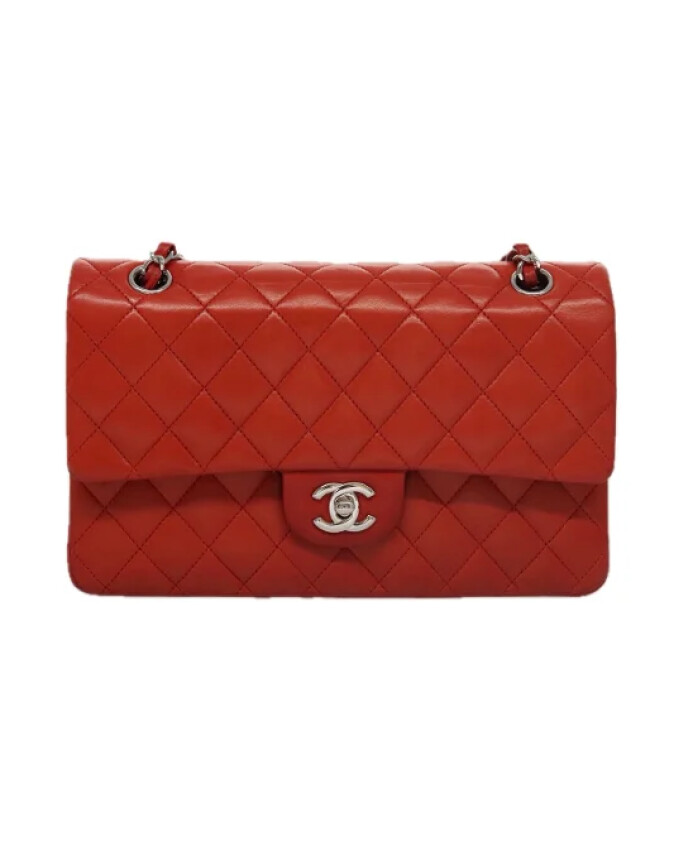 pre-owned-cuir-sacs-chanel