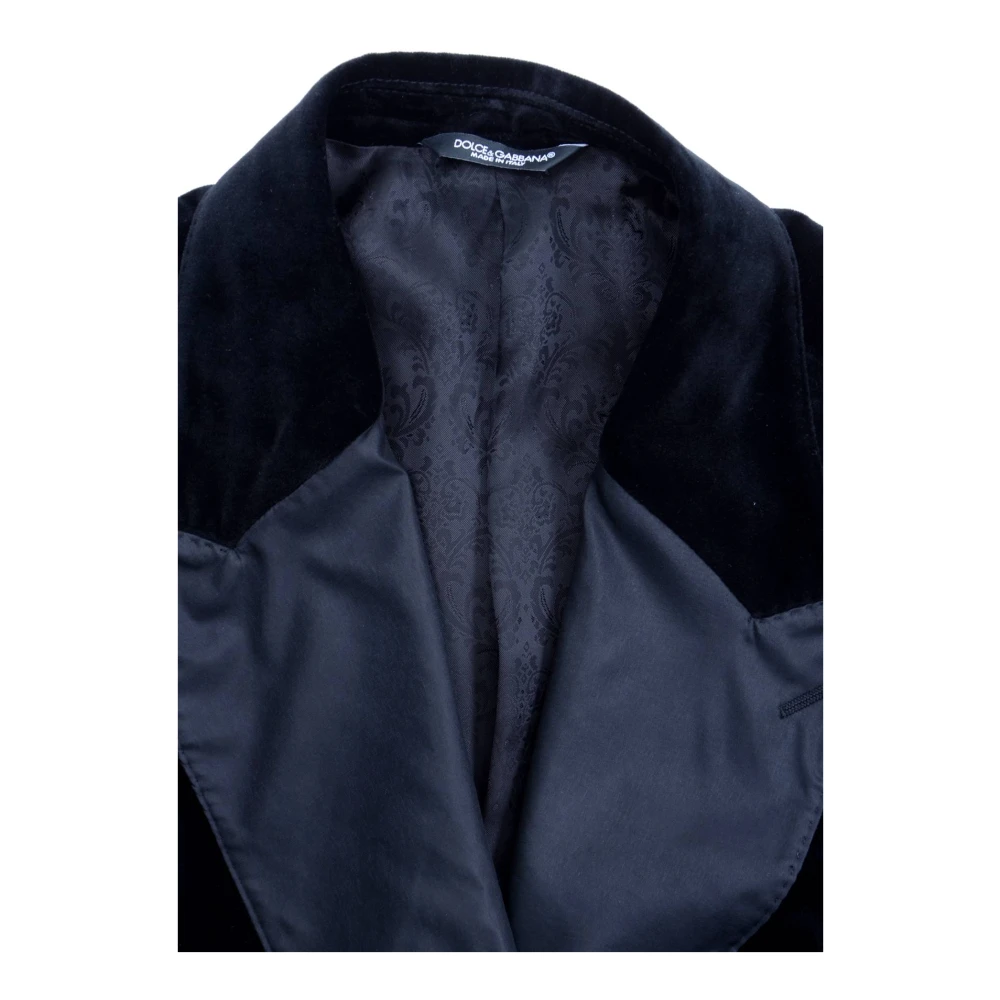 Dolce & Gabbana Heren Applicatie Blazer en Vest Black Heren