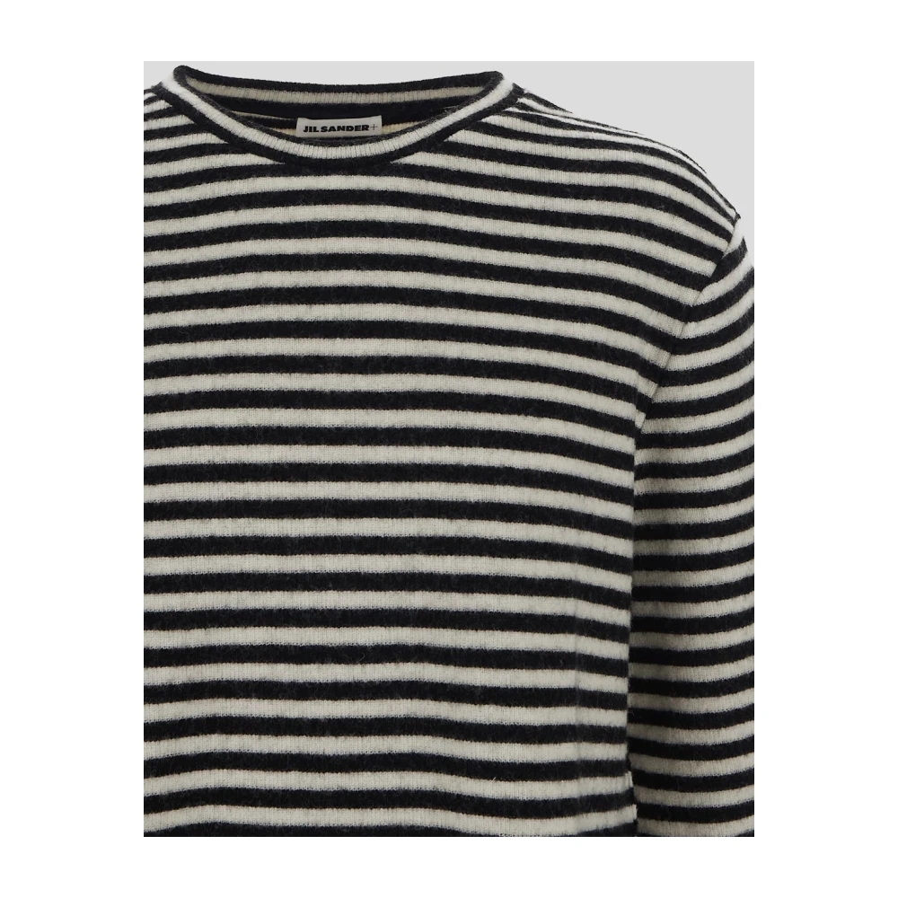 Jil Sander Gestreept wollen gebreide kleding met lange mouwen Multicolor Heren