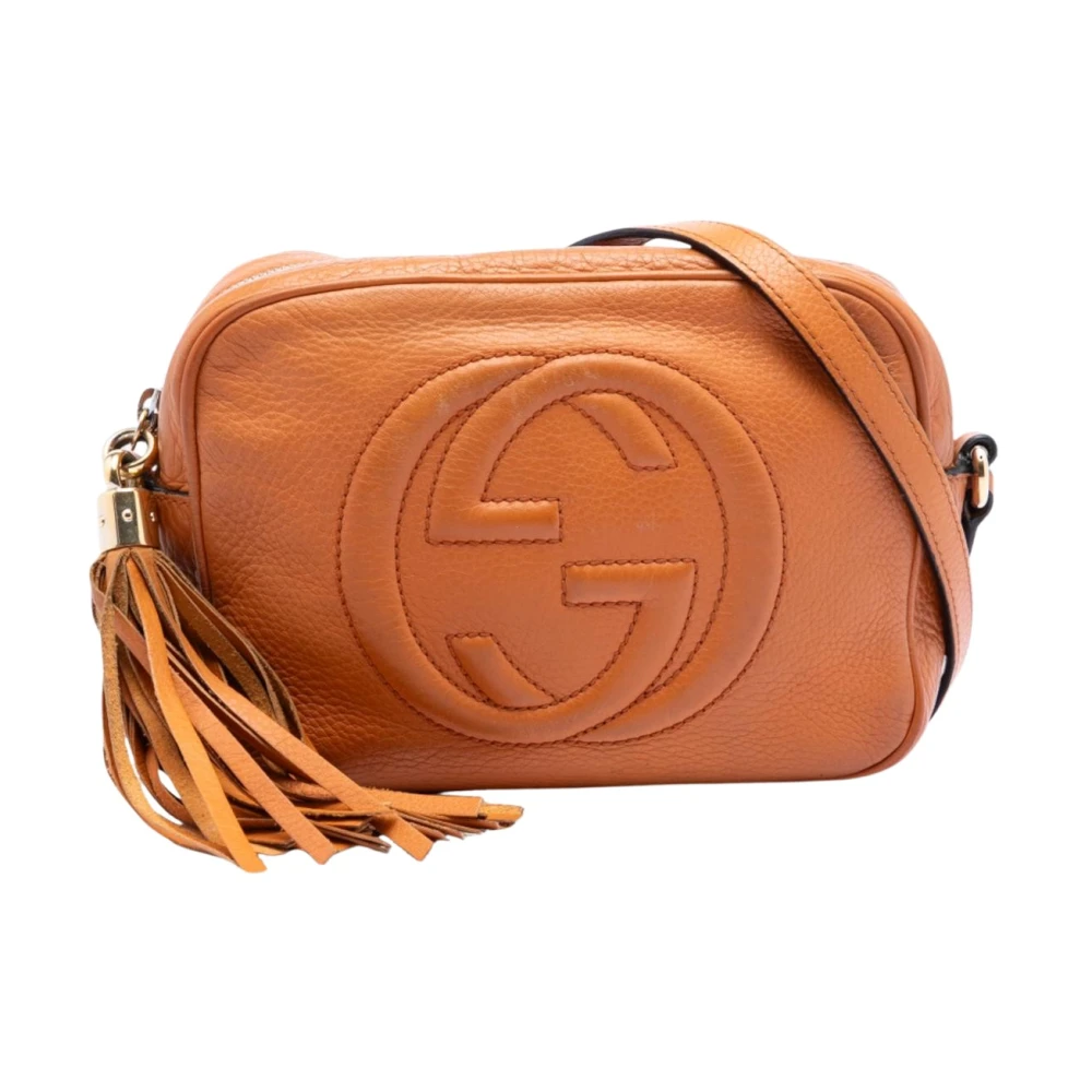 Gucci Vintage Donna Arancione Pre-Owned, Taglia Unica, Used,